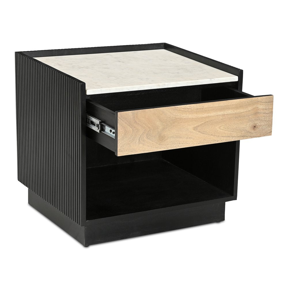 Moes Home - Carter Nightstand Black - IK-1035-02 view 4