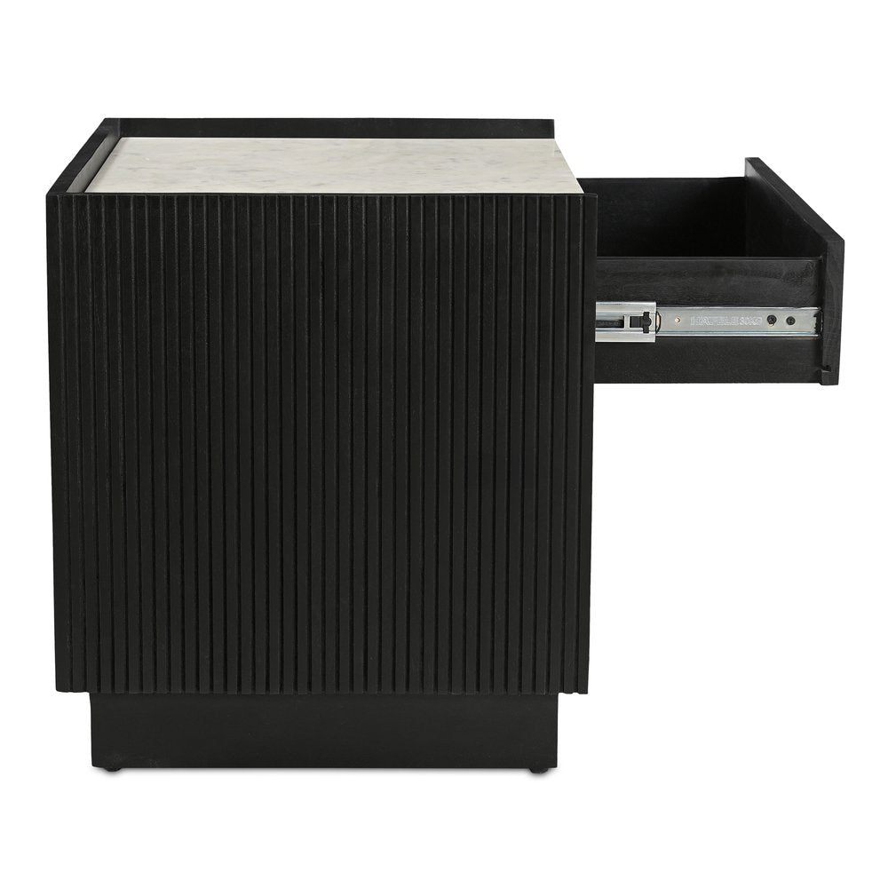 Moes Home - Carter Nightstand Black - IK-1035-02 view 6