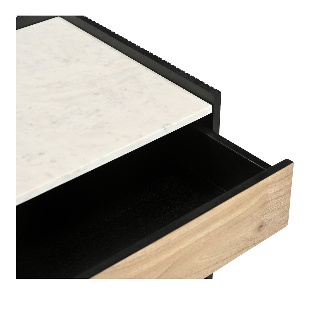 Moes Home - Carter Nightstand Black - IK-1035-02 view 9