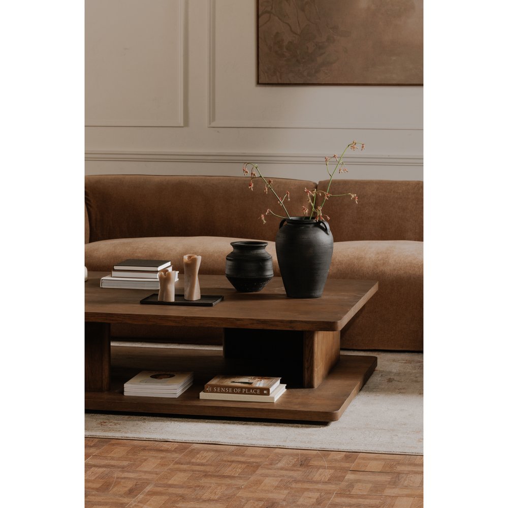 Moes Home - Casey Large Coffee Table Dark Brown - FC-1017-20 view 7