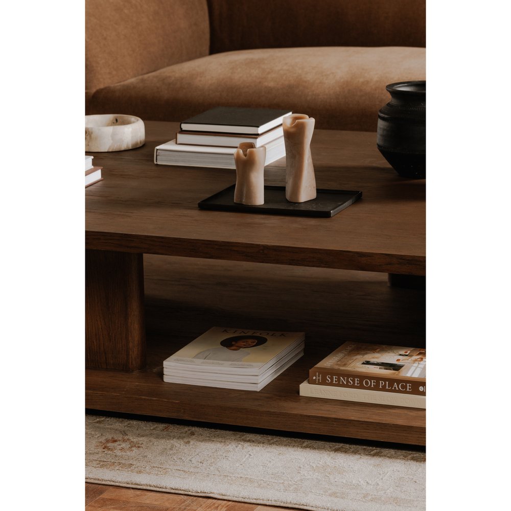 Moes Home - Casey Large Coffee Table Dark Brown - FC-1017-20 view 8