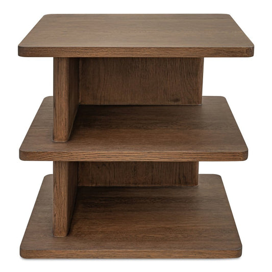 Moes Home - Casey Side Table Dark Brown - FC-1019-20 view 1
