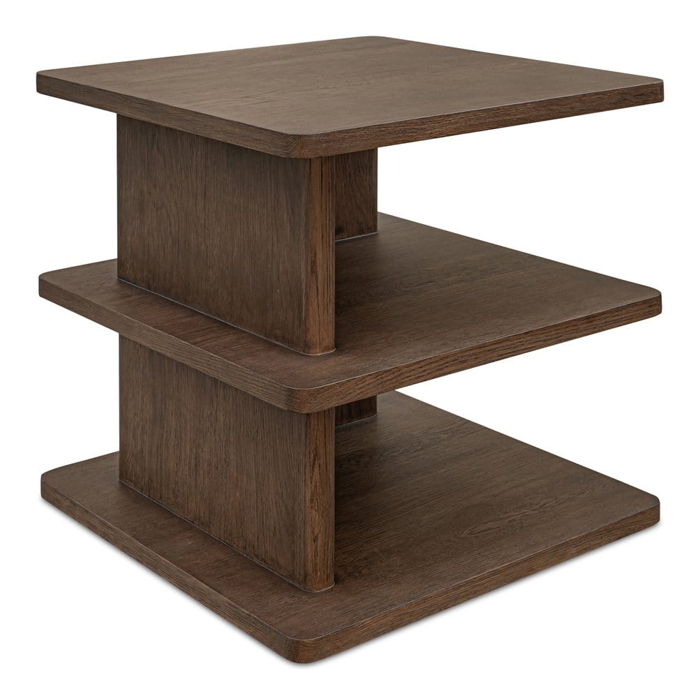Moes Home - Casey Side Table Dark Brown - FC-1019-20 view 3