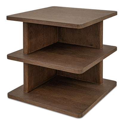 Moes Home - Casey Side Table Dark Brown - FC-1019-20 view 5