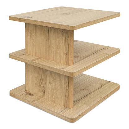 Moes Home - Casey Side Table Rustic Oak - FC-1019-24 view 4