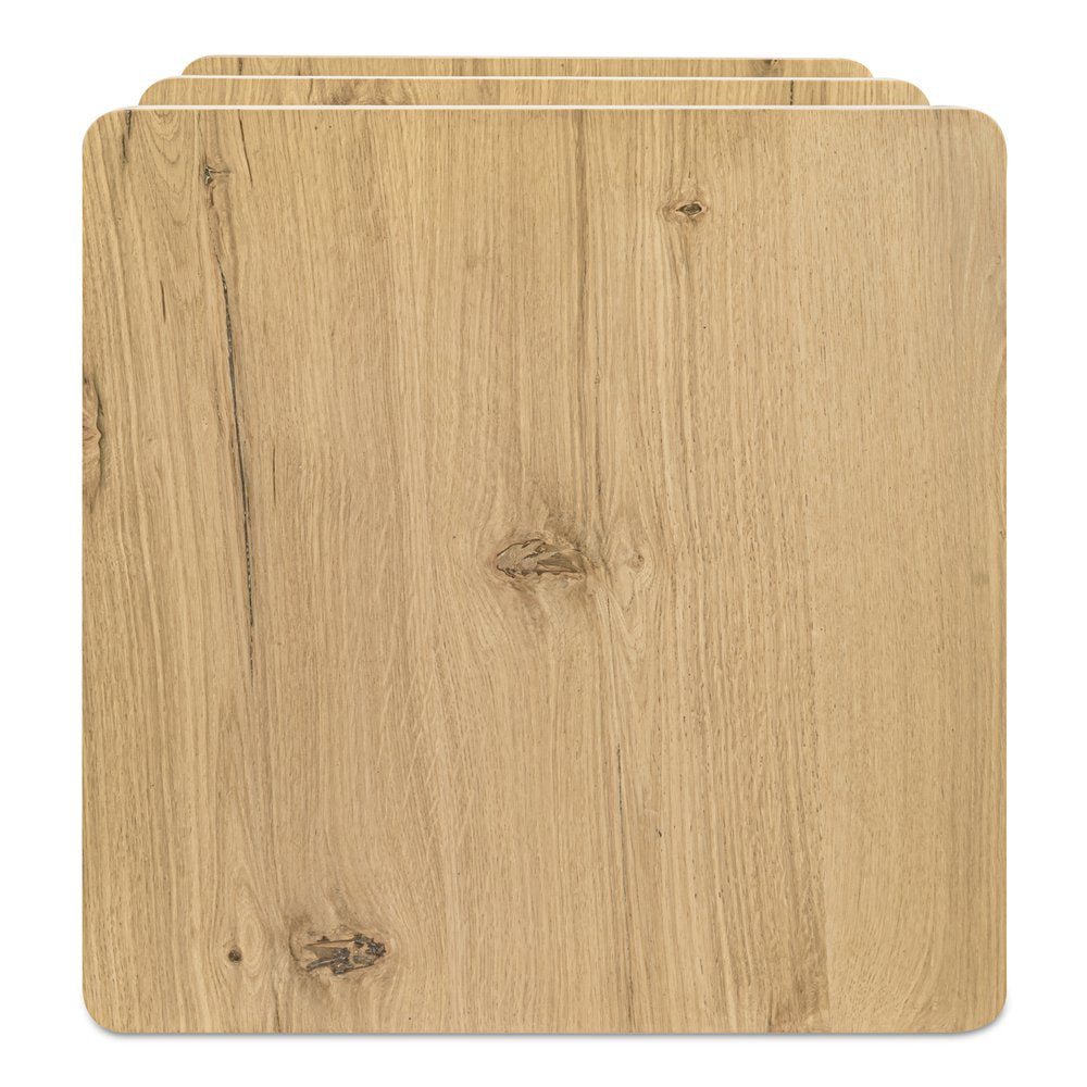Moes Home - Casey Side Table Rustic Oak - FC-1019-24 view 5