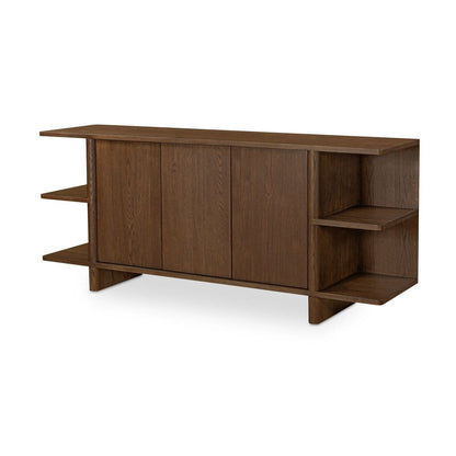Moes Home - Casey Sideboard Dark Brown - FC-1027-20 view 5