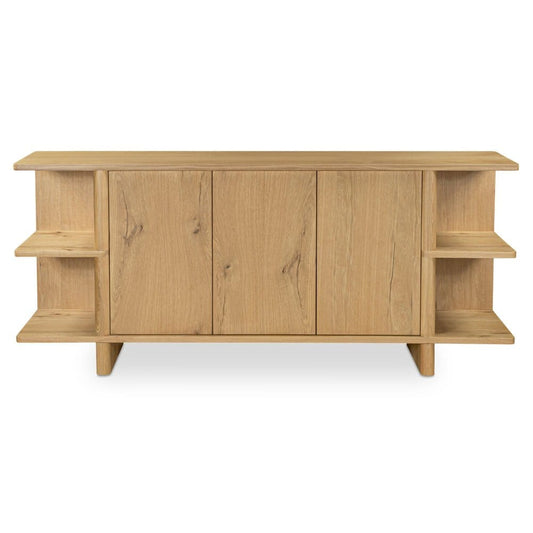 Moes Home - Casey Sideboard Rustic Oak - FC-1027-24 view 1