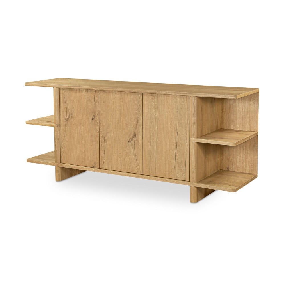 Moes Home - Casey Sideboard Rustic Oak - FC-1027-24 view 5