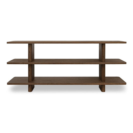 Moes Home - Casey Small Bookcase Dark Brown - FC-1016-20 view 1