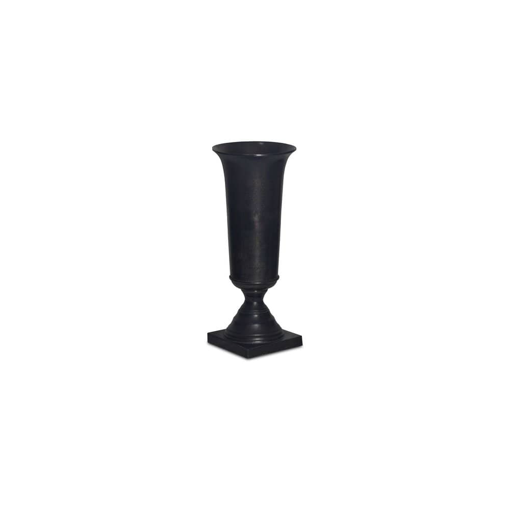 Moes Home - Cassia Cast Aluminum Vase Black - FI-1135-02 view 3