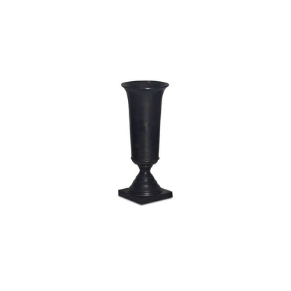 Moes Home - Cassia Cast Aluminum Vase Black - FI-1135-02 view 3
