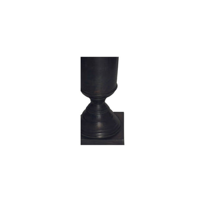 Moes Home - Cassia Cast Aluminum Vase Black - FI-1135-02 view 4