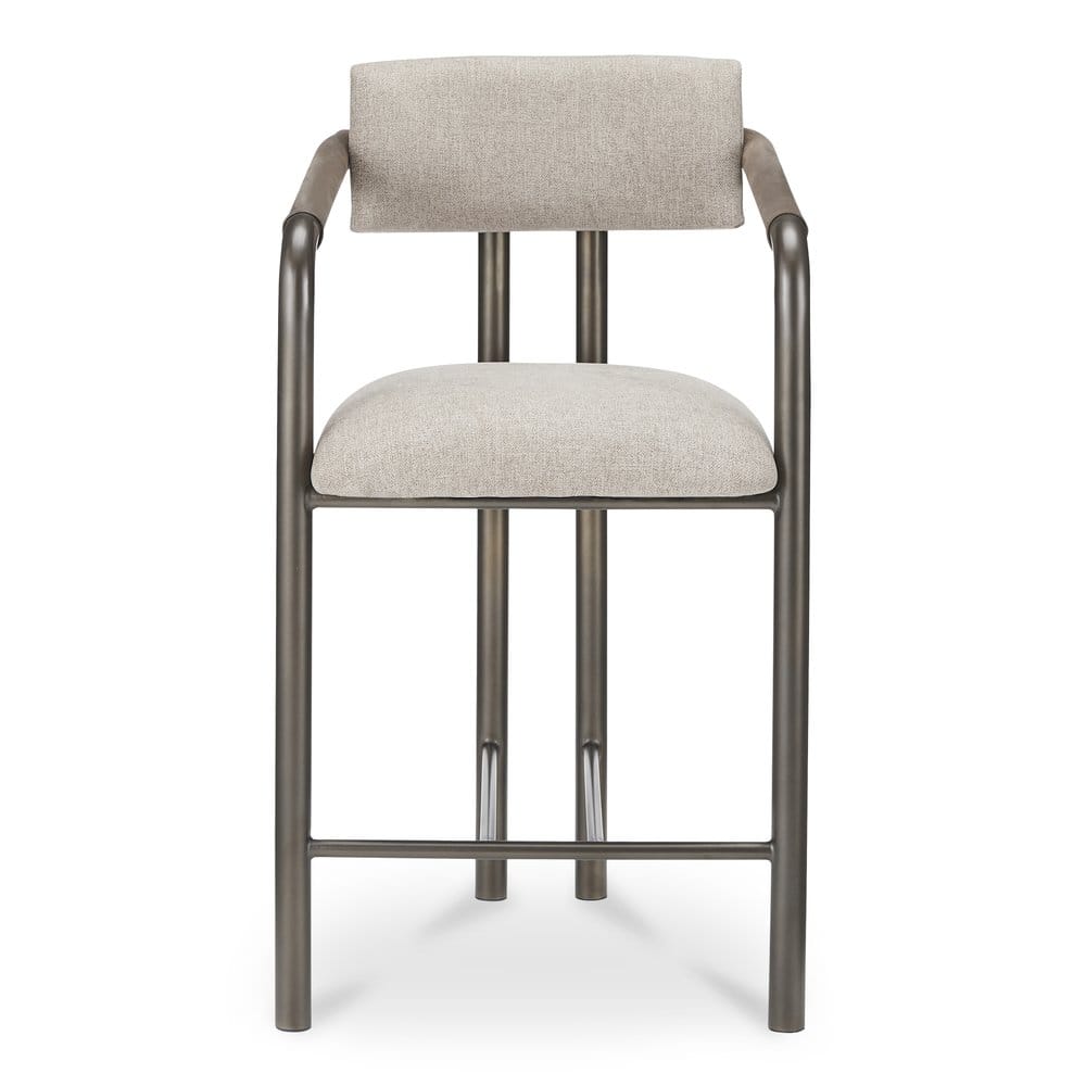 Moes Home - Cassidy Counter Stool Light Brown - YM-1023-21 view 1