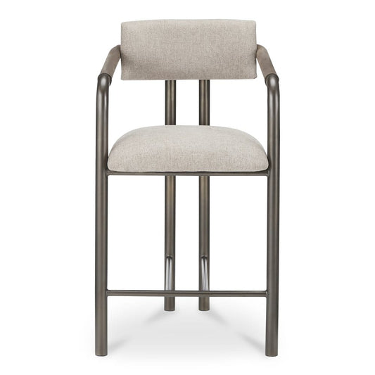 Moes Home - Cassidy Counter Stool Light Brown - YM-1023-21 view 2