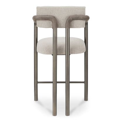 Moes Home - Cassidy Counter Stool Light Brown - YM-1023-21 view 4