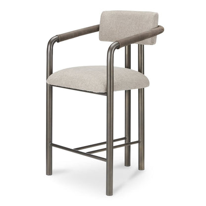 Moes Home - Cassidy Counter Stool Light Brown - YM-1023-21 view 5
