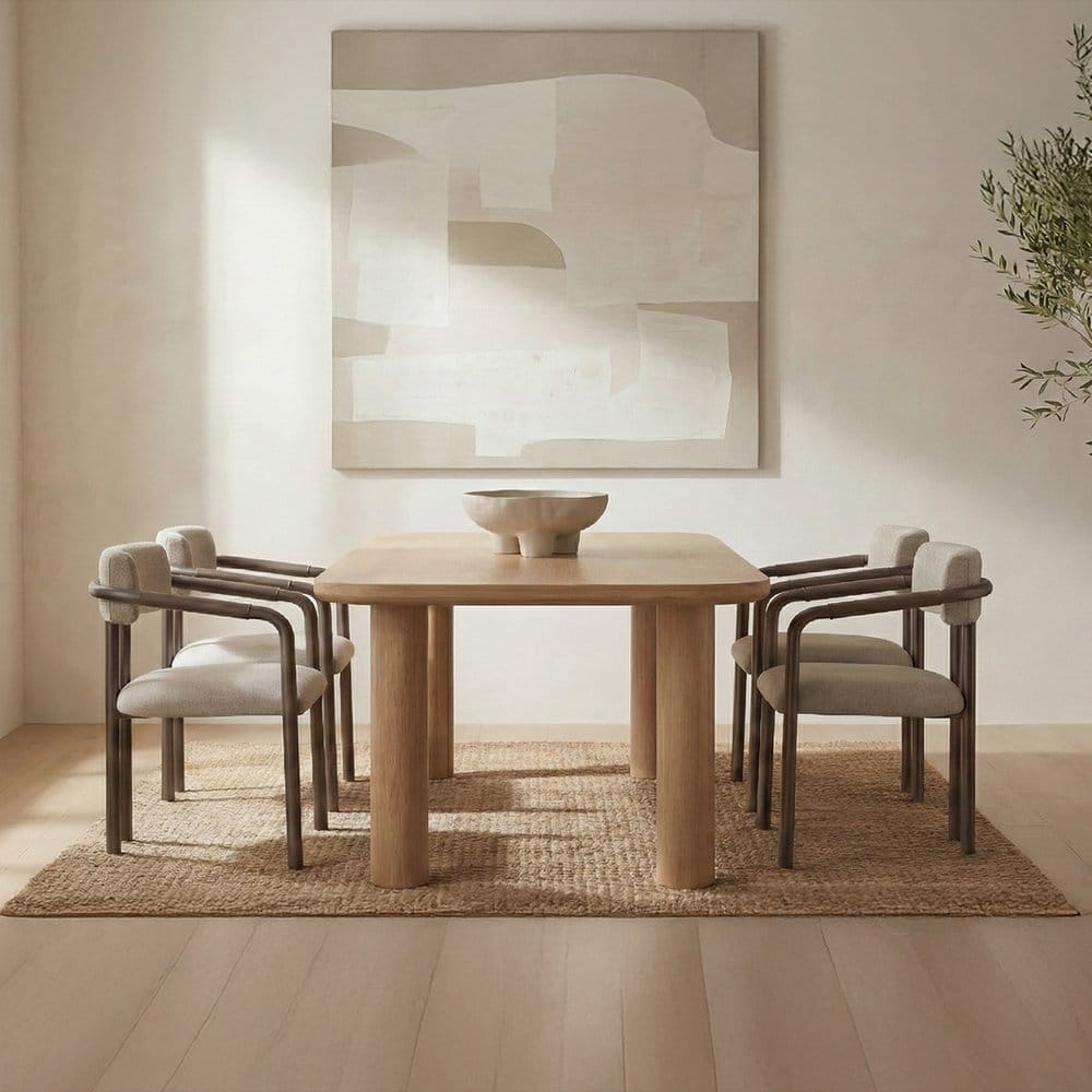 Moes Home - Cassidy Dining Chair Light Brown - YM-1022-21 view 8