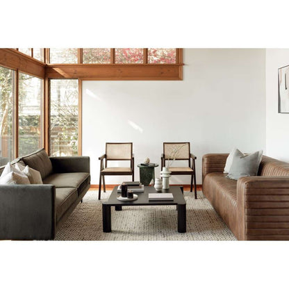 Moes Home - Castle Sofa in Cappuccino - PK-1009-14 veiw 2