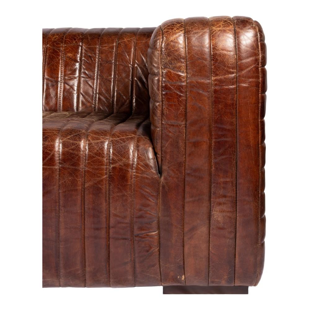 Moes Home - Castle Sofa in Brown - PK-1009-20 veiw 5