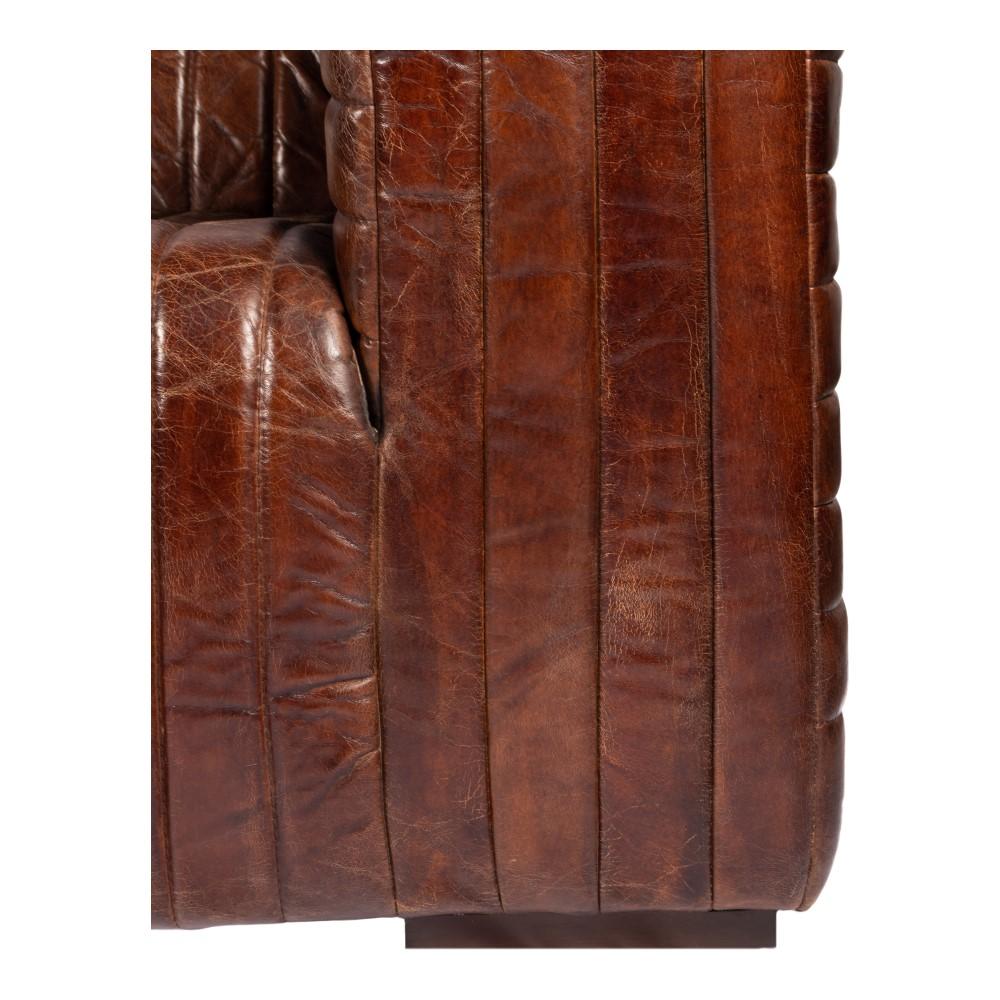 Moes Home - Castle Sofa in Brown - PK-1009-20 veiw 6