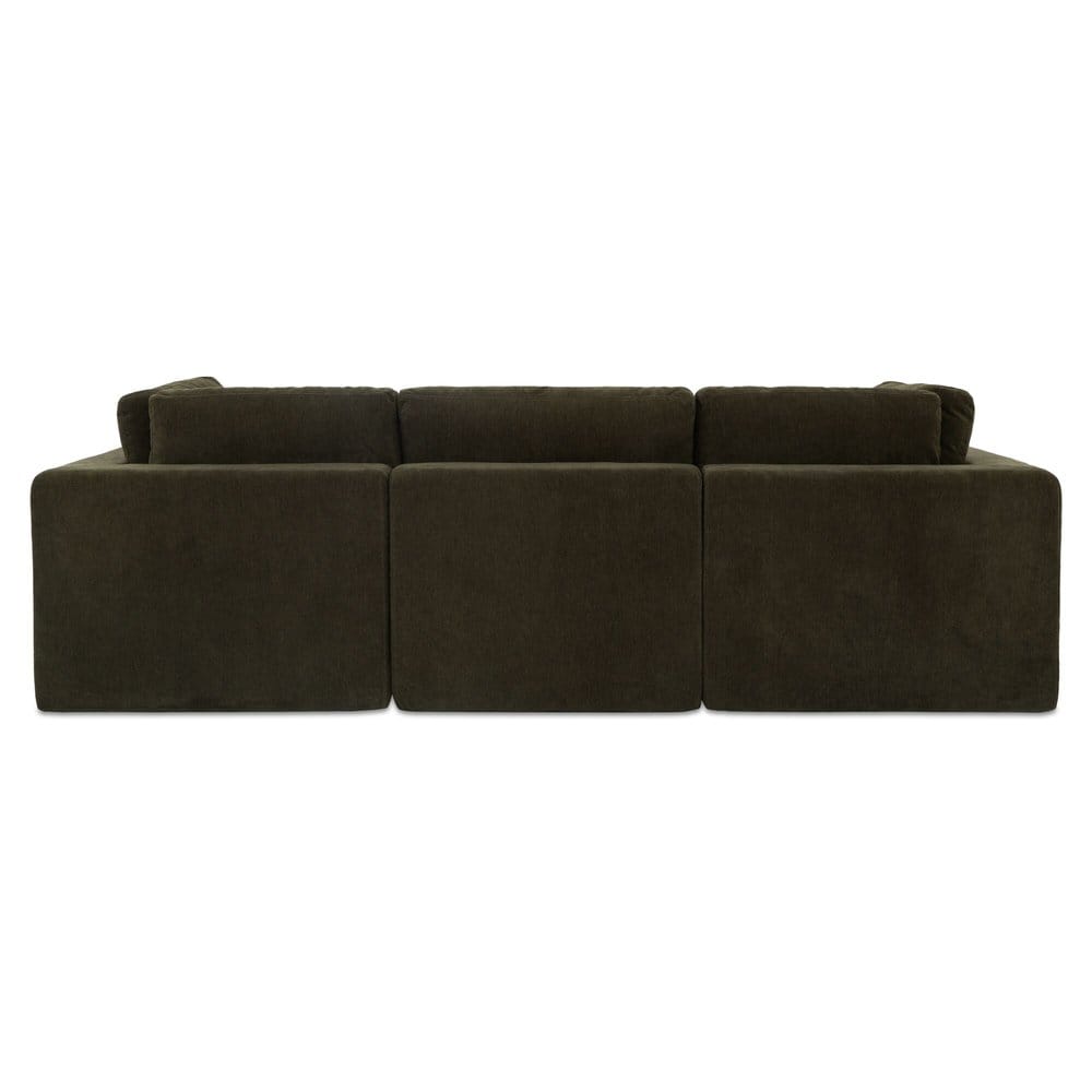 Moes Home - Cates Classic L Modular Sectional Dark Green - VV-1017-27 view 5