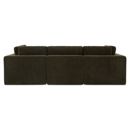 Moes Home - Cates Classic L Modular Sectional Dark Green - VV-1017-27 view 5