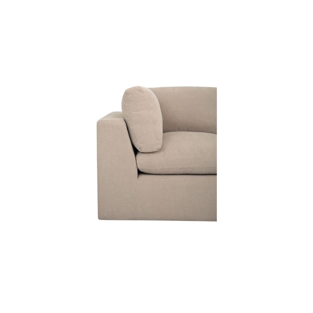 Moes Home - Cates Classic L Modular Sectional Pebble - VV-1017-34 view 6