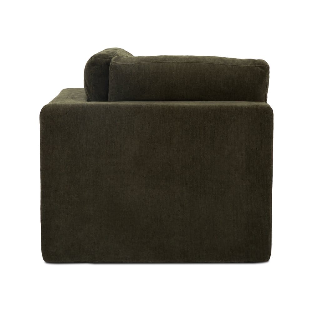 Moes Home - Cates Corner Chair Dark Green - VV-1010-27 view 3