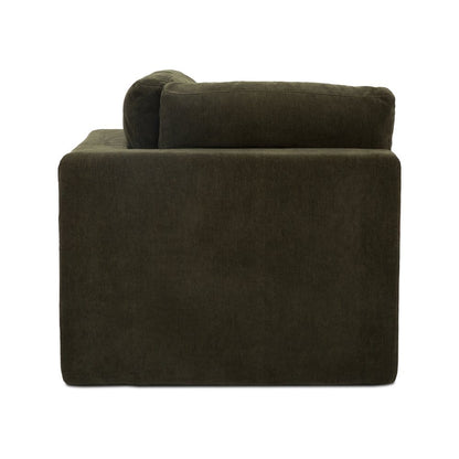 Moes Home - Cates Corner Chair Dark Green - VV-1010-27 view 3