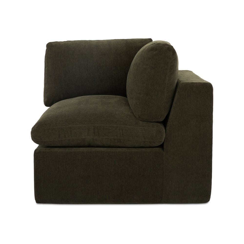 Moes Home - Cates Corner Chair Dark Green - VV-1010-27 view 4