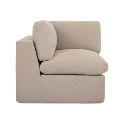 Moes Home - Cates Corner Chair Pebble - VV-1010-34 view 2
