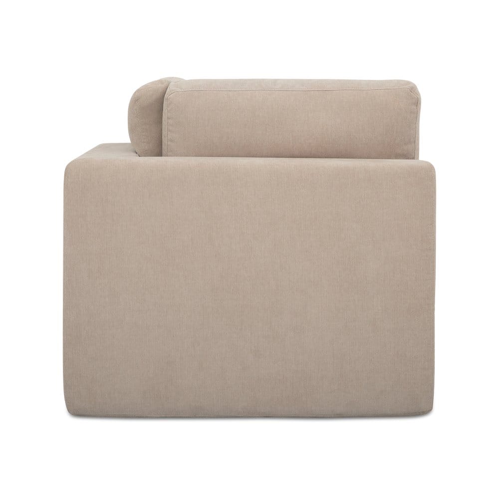 Moes Home - Cates Corner Chair Pebble - VV-1010-34 view 3