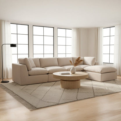 Moes Home - Cates Corner Chair Pebble - VV-1010-34 view 8