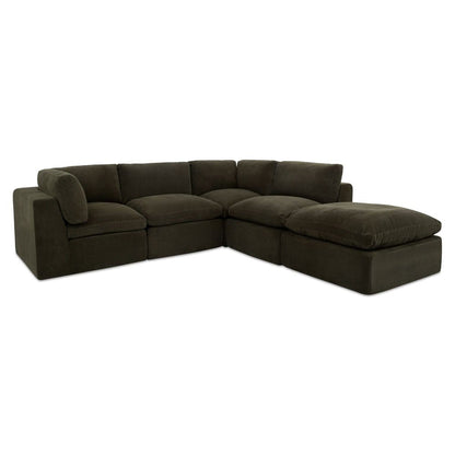 Moes Home - Cates Dream Modular Sectional Dark Green - VV-1016-27 view 3