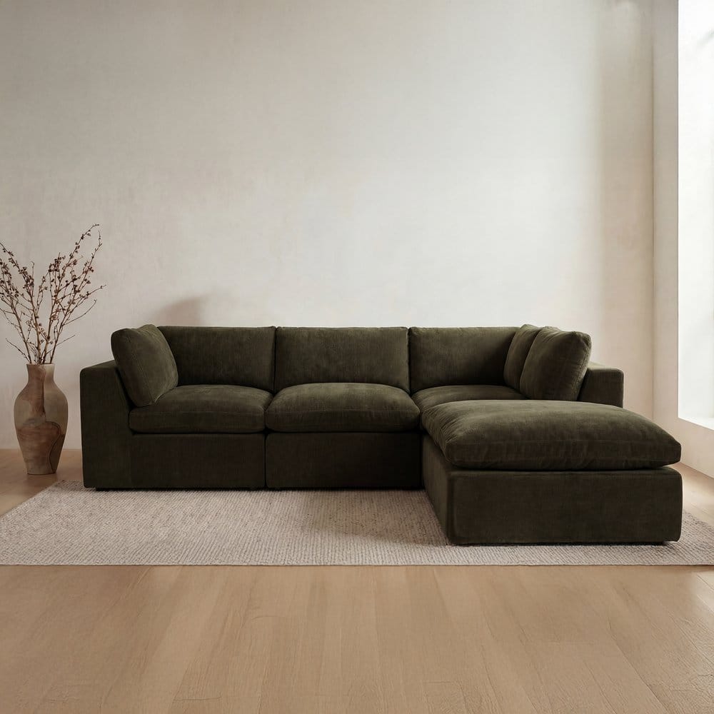 Moes Home - Cates Dream Modular Sectional Dark Green - VV-1016-27 view 8