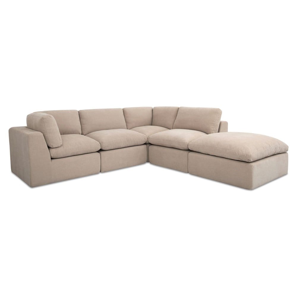 Moes Home - Cates Dream Modular Sectional Pebble - VV-1016-34 view 3