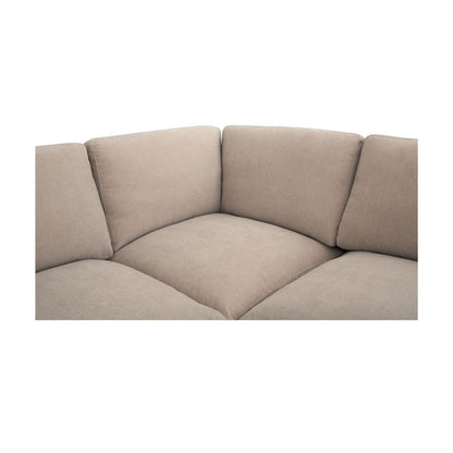 Moes Home - Cates Dream Modular Sectional Pebble - VV-1016-34 view 7