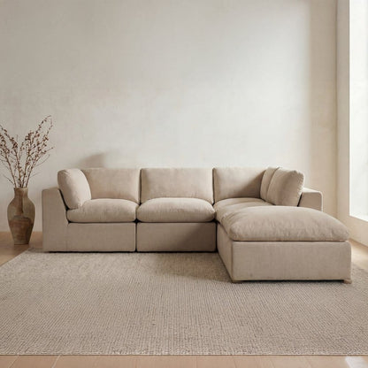 Moes Home - Cates Dream Modular Sectional Pebble - VV-1016-34 view 9