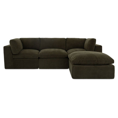 Moes Home - Cates Lounge Modular Sectional Dark Green - VV-1015-27 view 1