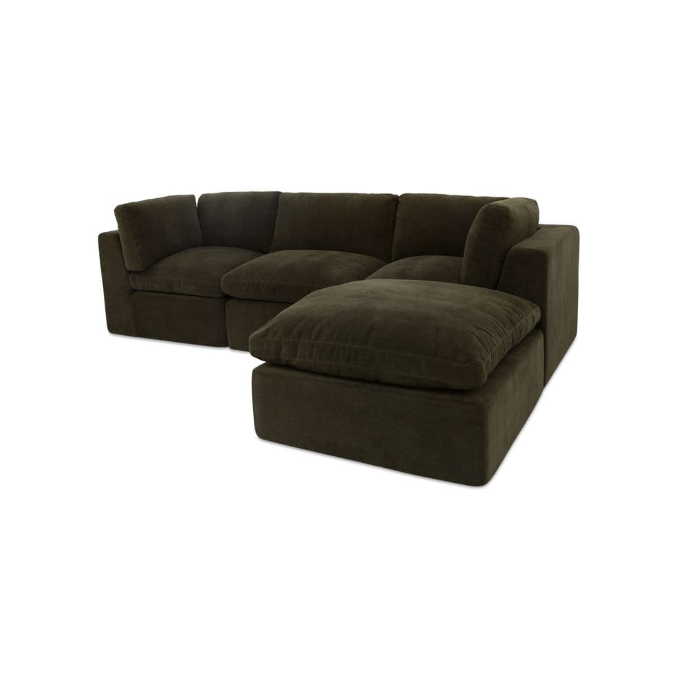 Moes Home - Cates Lounge Modular Sectional Dark Green - VV-1015-27 view 6