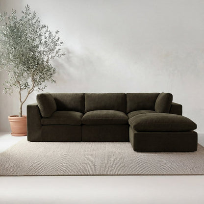 Moes Home - Cates Lounge Modular Sectional Dark Green - VV-1015-27 view 9