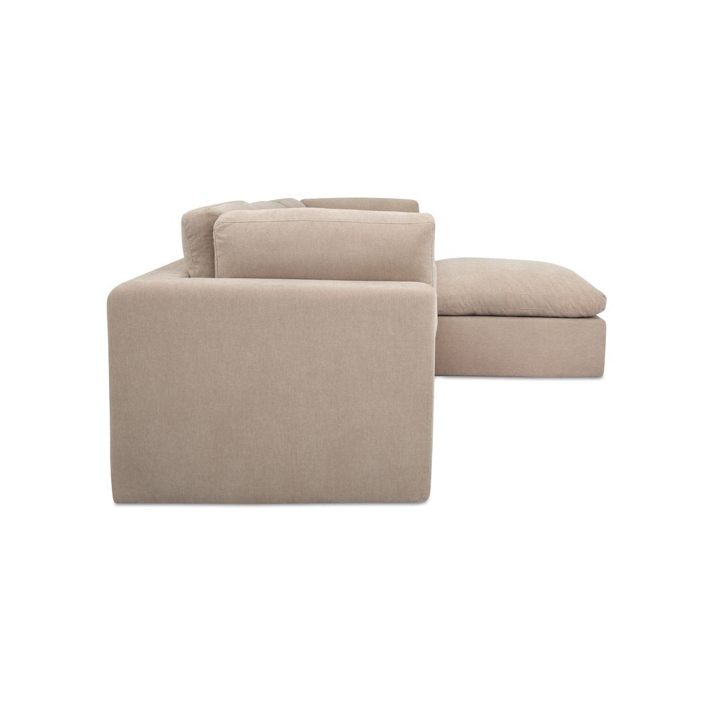 Moes Home - Cates Lounge Modular Sectional Pebble - VV-1015-34 view 4