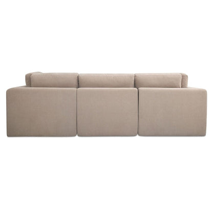 Moes Home - Cates Lounge Modular Sectional Pebble - VV-1015-34 view 5