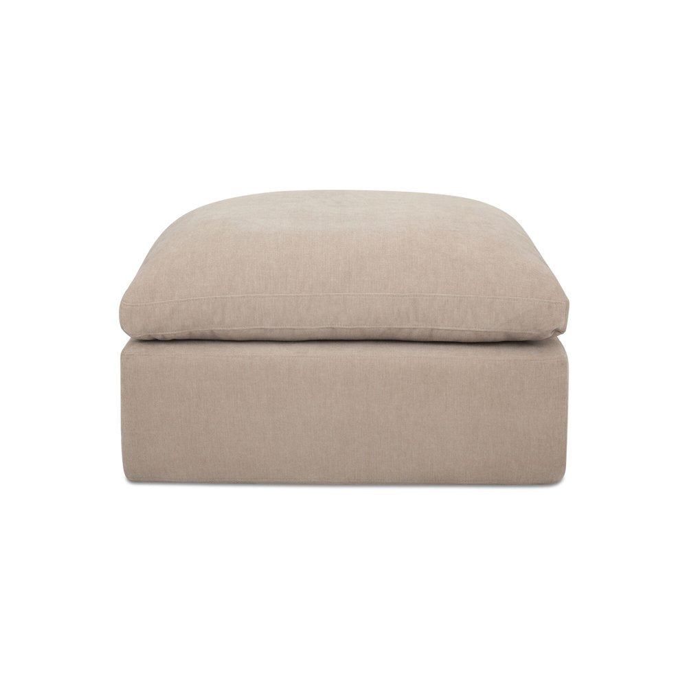 Moes Home - Cates Ottoman Pebble - VV-1012-34 view 2