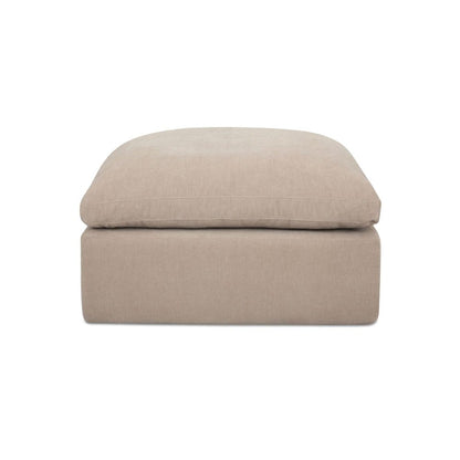 Moes Home - Cates Ottoman Pebble - VV-1012-34 view 2