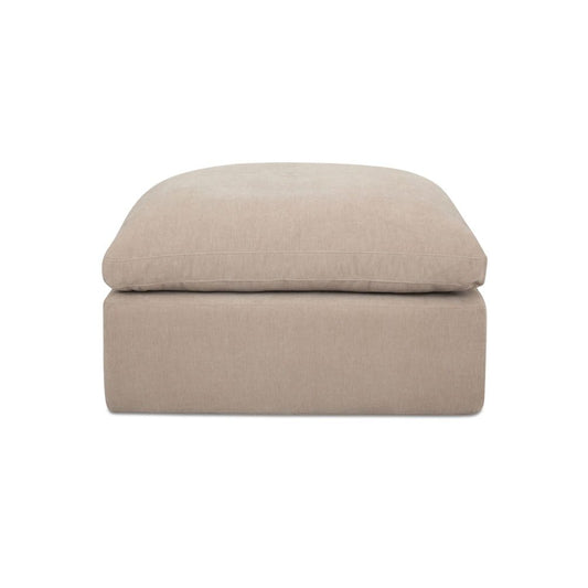 Moes Home - Cates Ottoman Pebble - VV-1012-34 view 2
