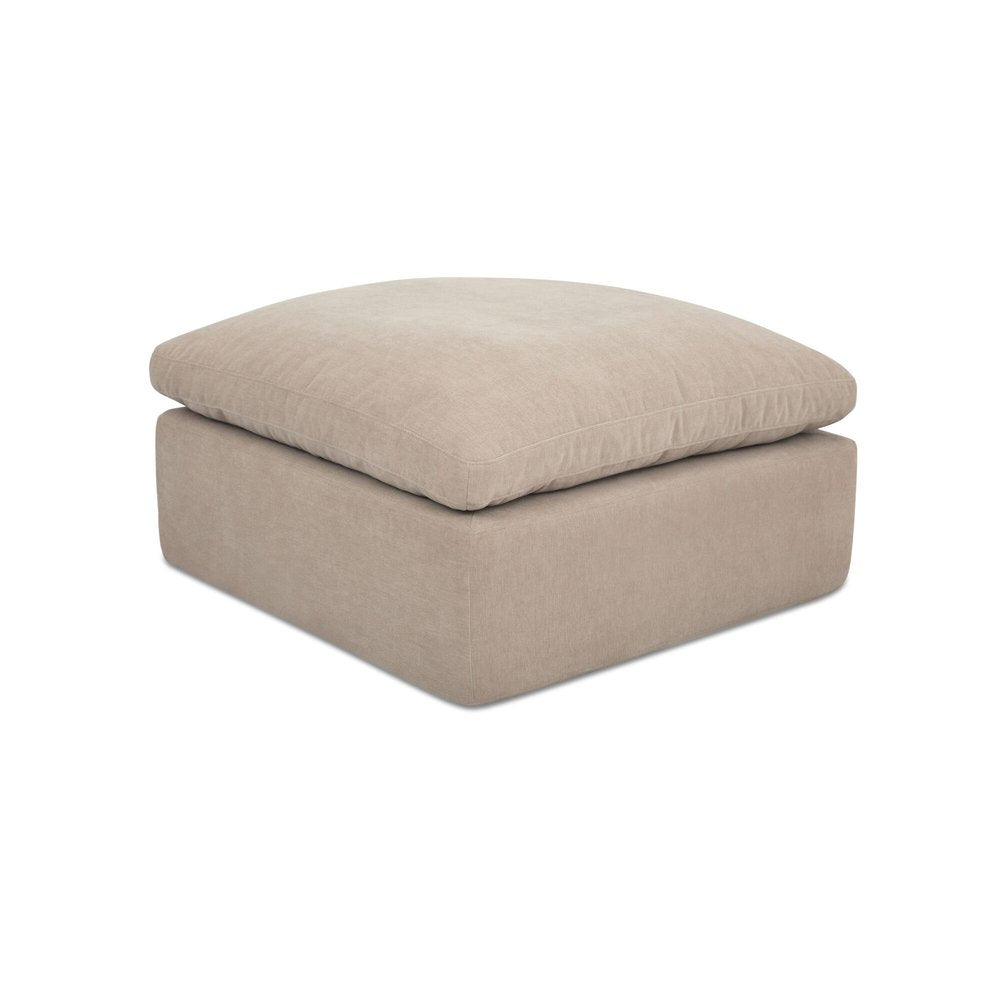 Moes Home - Cates Ottoman Pebble - VV-1012-34 view 3