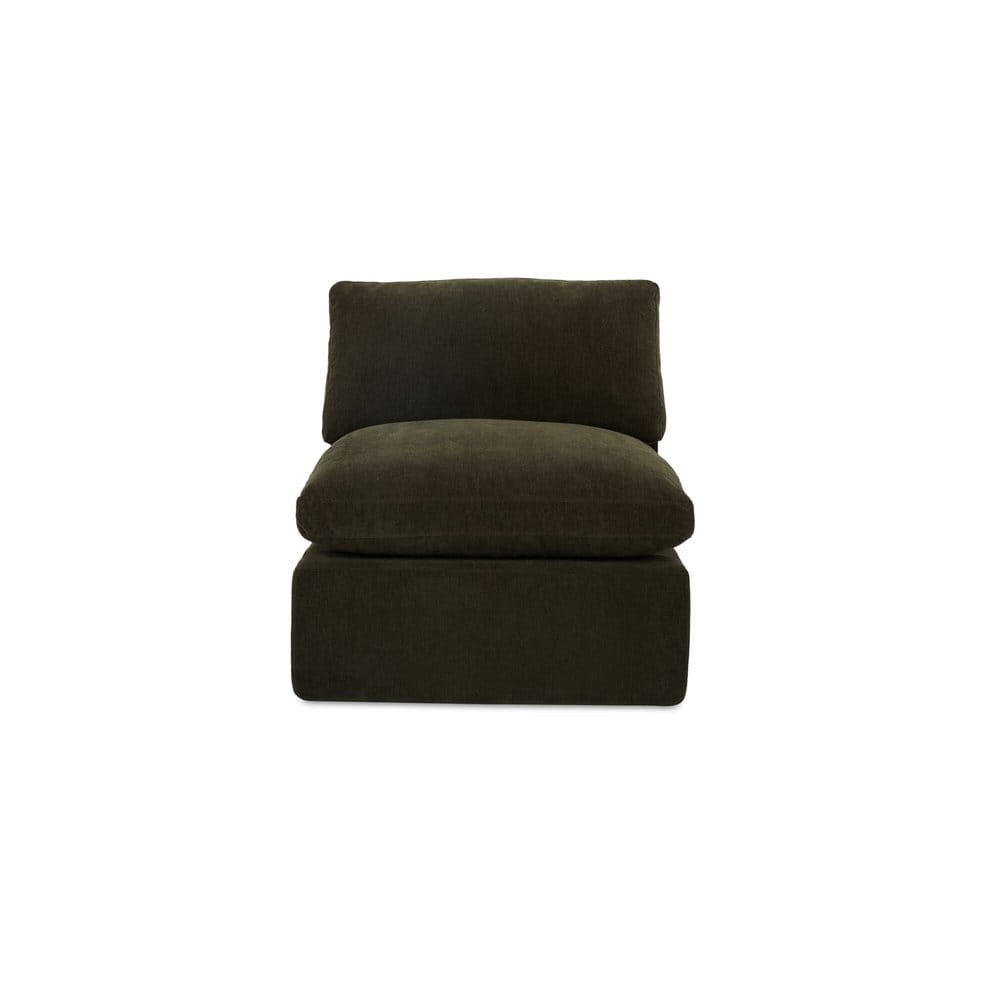 Moes Home - Cates Slipper Chair Dark Green - VV-1011-27 view 2