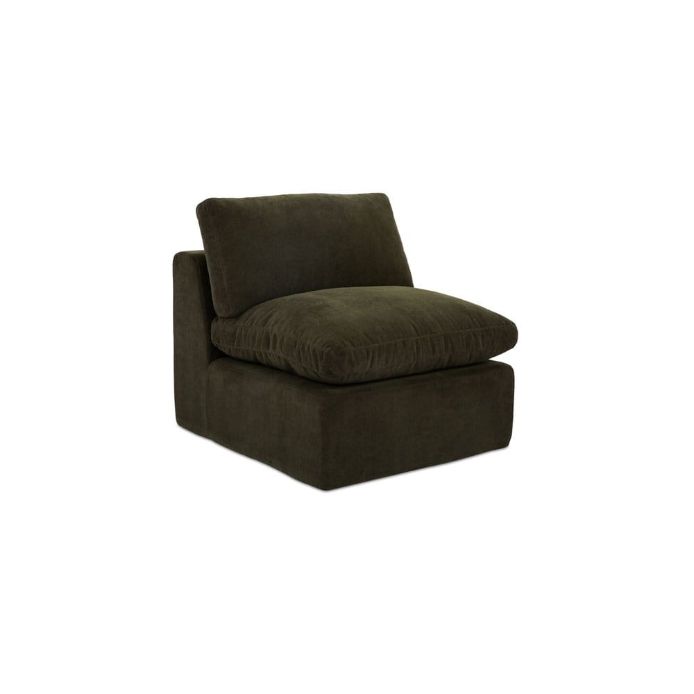 Moes Home - Cates Slipper Chair Dark Green - VV-1011-27 view 3